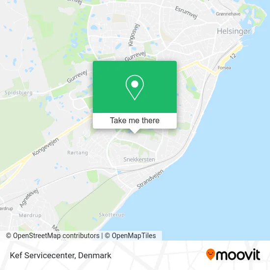 Kef Servicecenter map