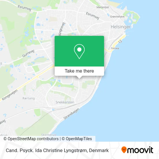 Cand. Psyck. Ida Christine Lyngstrøm map