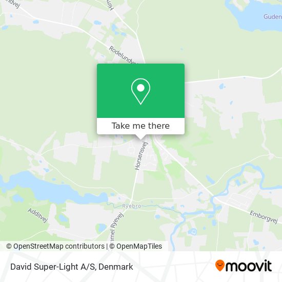 David Super-Light A/S map