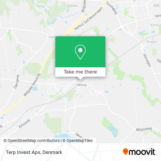 Terp Invest Aps map