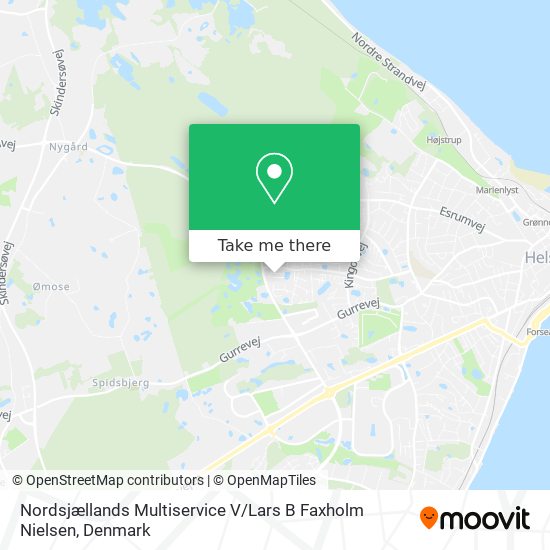 Nordsjællands Multiservice V / Lars B Faxholm Nielsen map