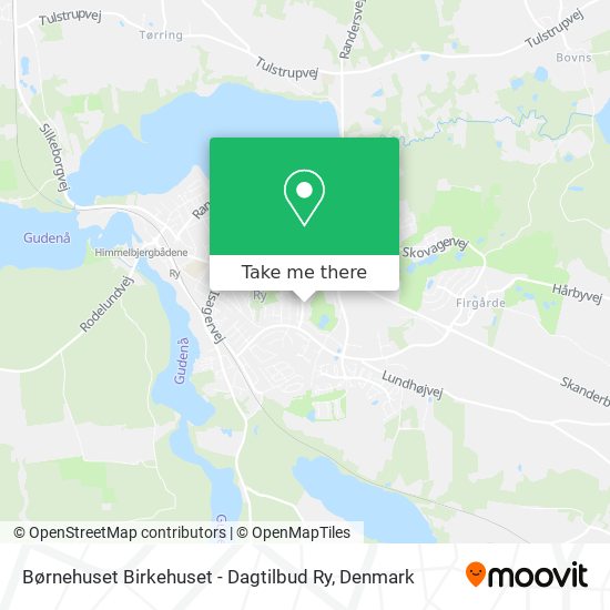 Børnehuset Birkehuset - Dagtilbud Ry map