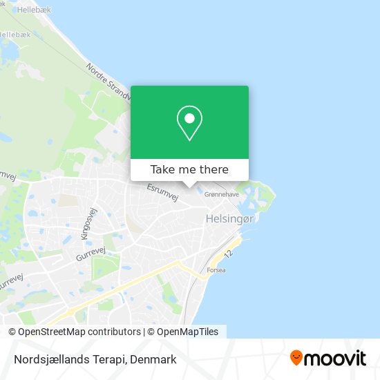 Nordsjællands Terapi map