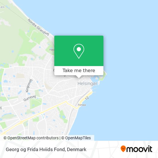 Georg og Frida Hviids Fond map