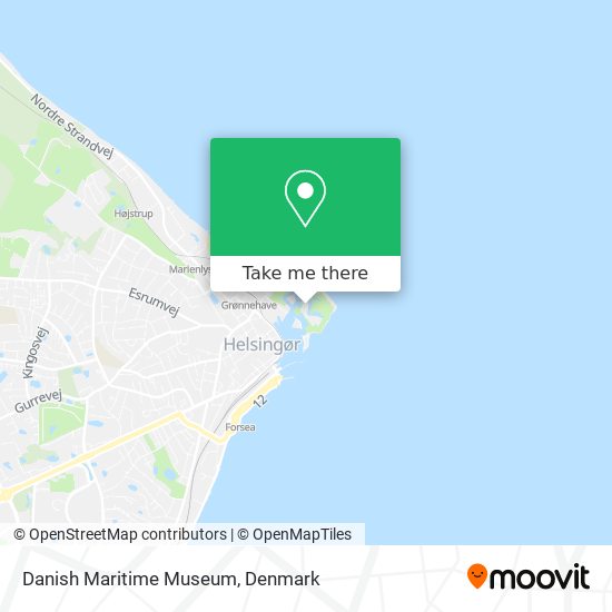 Danish Maritime Museum map