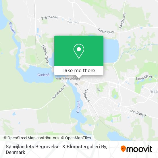 Søhøjlandets Begravelser & Blomstergalleri Ry map