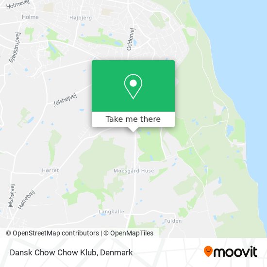 Dansk Chow Chow Klub map