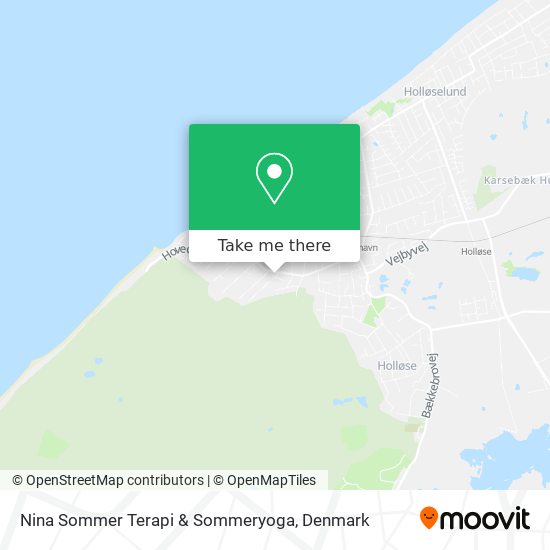 Nina Sommer Terapi & Sommeryoga map