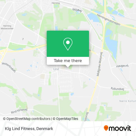 Klg Lind Fitness map