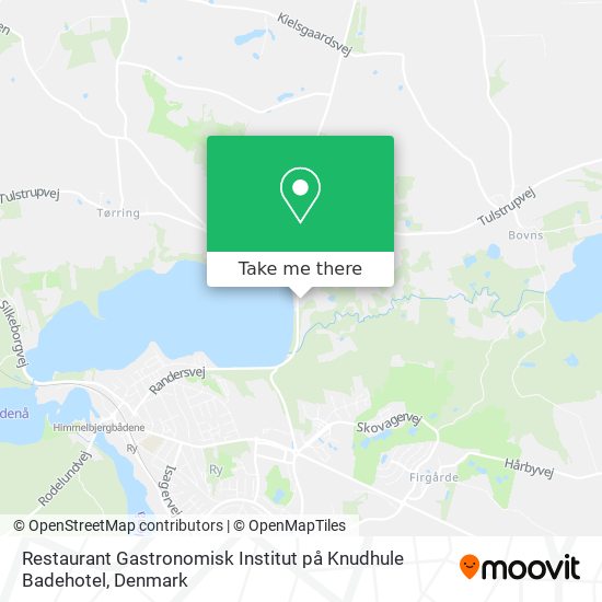 Restaurant Gastronomisk Institut på Knudhule Badehotel map