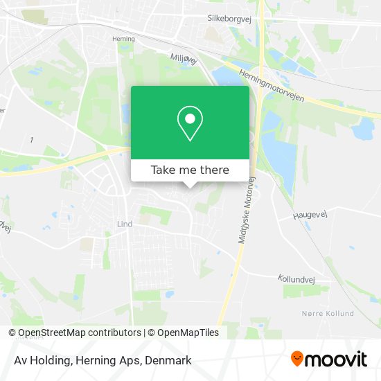 Av Holding, Herning Aps map