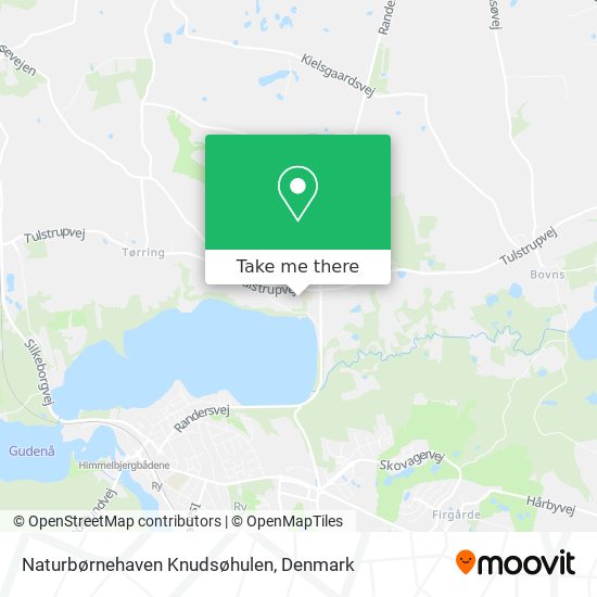 Naturbørnehaven Knudsøhulen map
