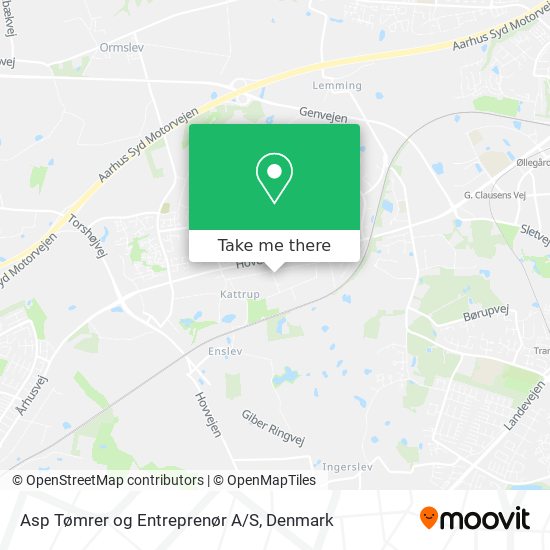 Asp Tømrer og Entreprenør A/S map