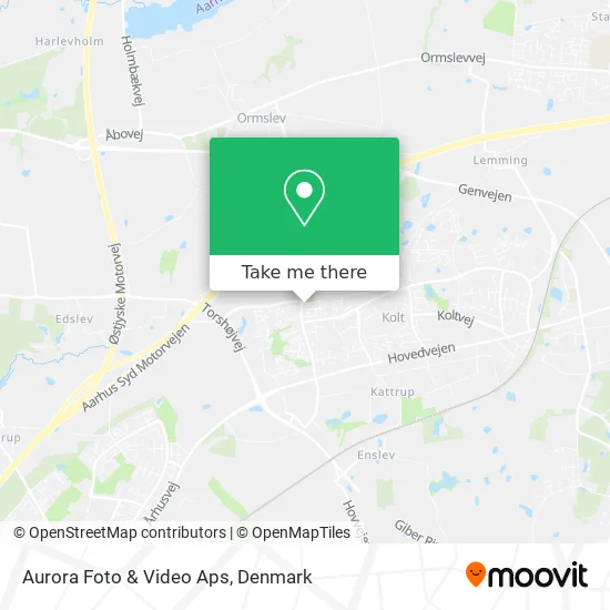 Aurora Foto & Video Aps map
