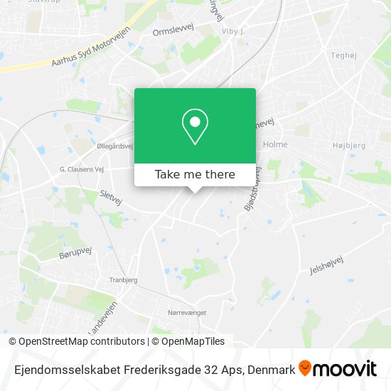 Ejendomsselskabet Frederiksgade 32 Aps map