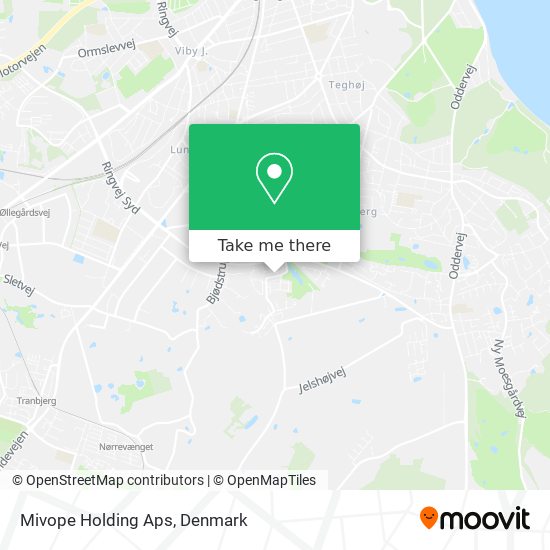 Mivope Holding Aps map