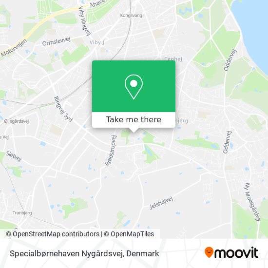 Specialbørnehaven Nygårdsvej map