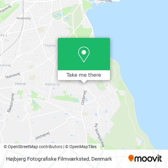 Højbjerg Fotografiske Filmværksted map