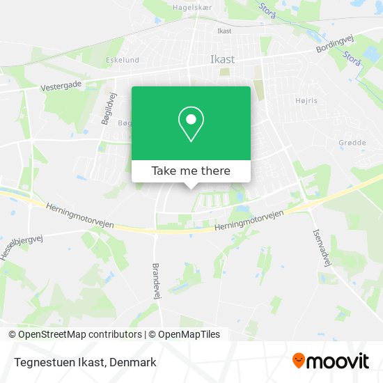 Tegnestuen Ikast map