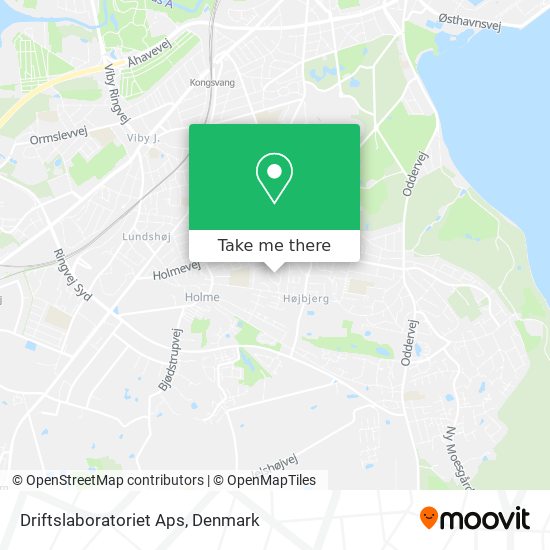 Driftslaboratoriet Aps map