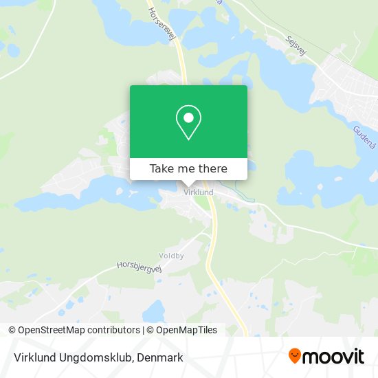 Virklund Ungdomsklub map