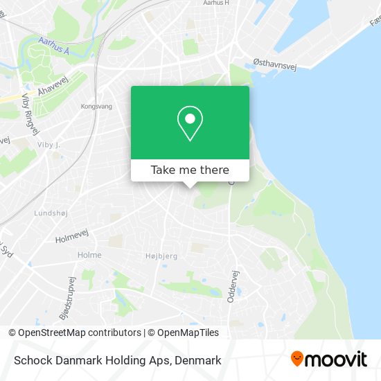 Schock Danmark Holding Aps map