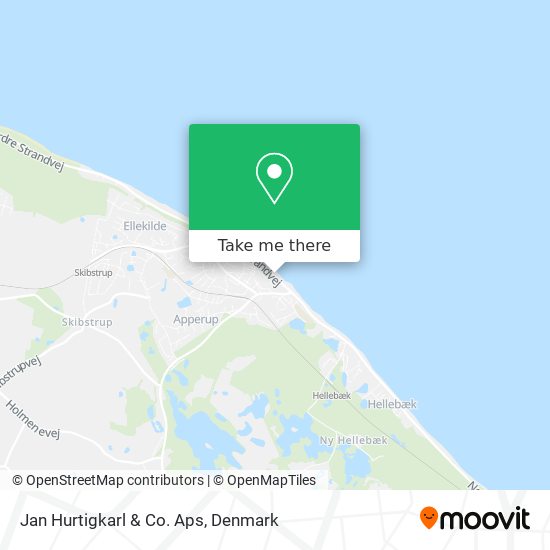Jan Hurtigkarl & Co. Aps map