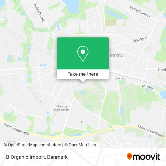 B-Organic Import map