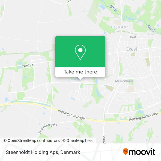 Steenholdt Holding Aps map