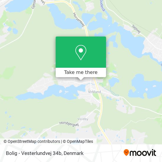 Bolig - Vesterlundvej 34b map