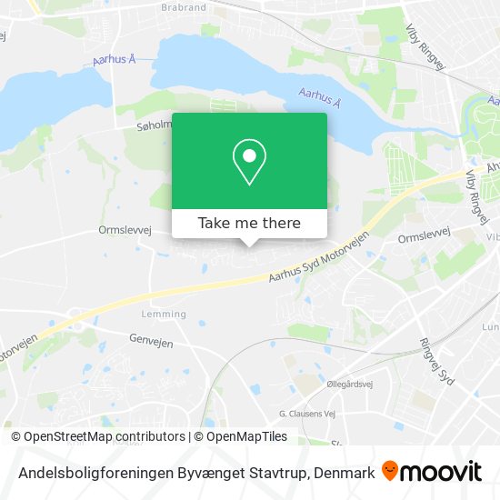 Andelsboligforeningen Byvænget Stavtrup map