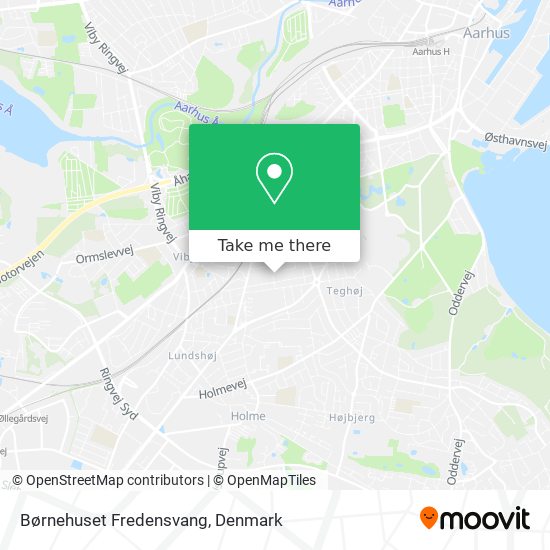 Børnehuset Fredensvang map