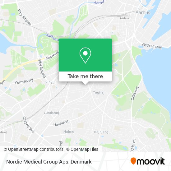 Nordic Medical Group Aps map