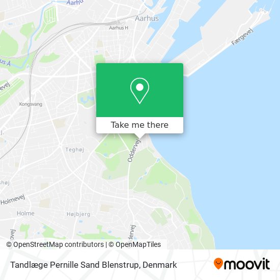 Tandlæge Pernille Sand Blenstrup map