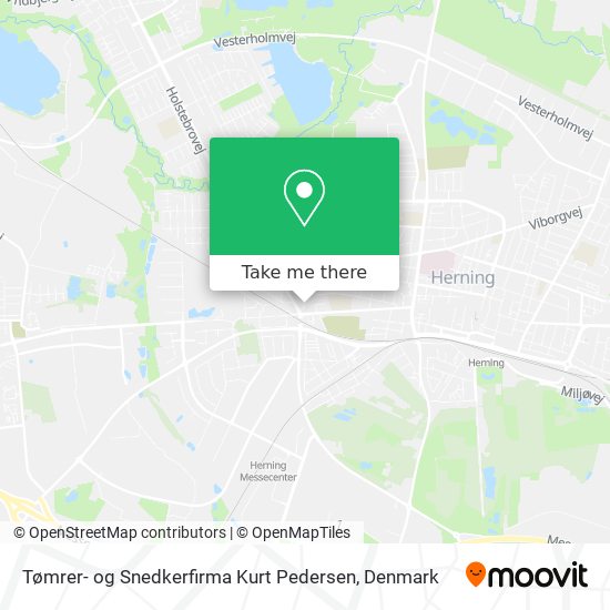 Tømrer- og Snedkerfirma Kurt Pedersen map