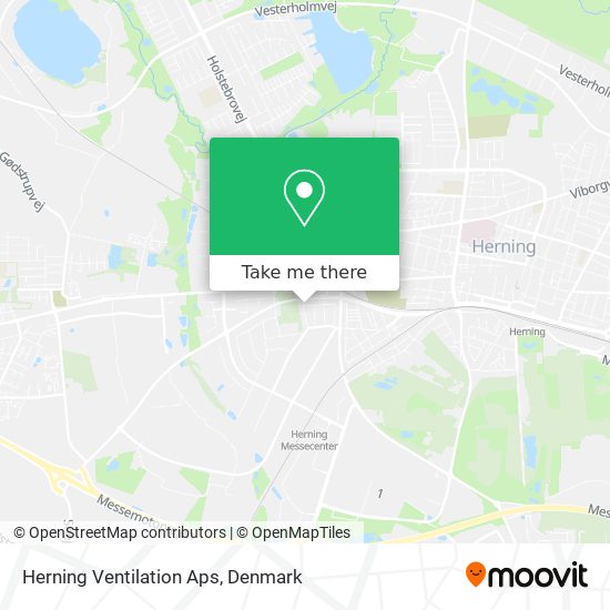 Herning Ventilation Aps map