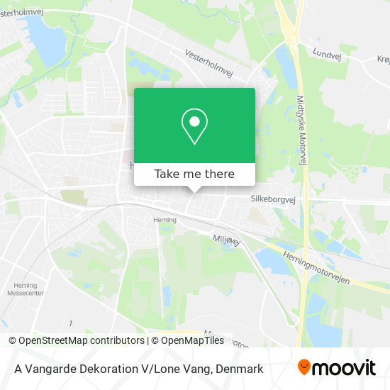A Vangarde Dekoration V / Lone Vang map