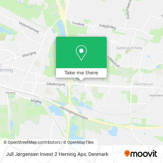 Jull Jørgensen Invest 2 Herning Aps map