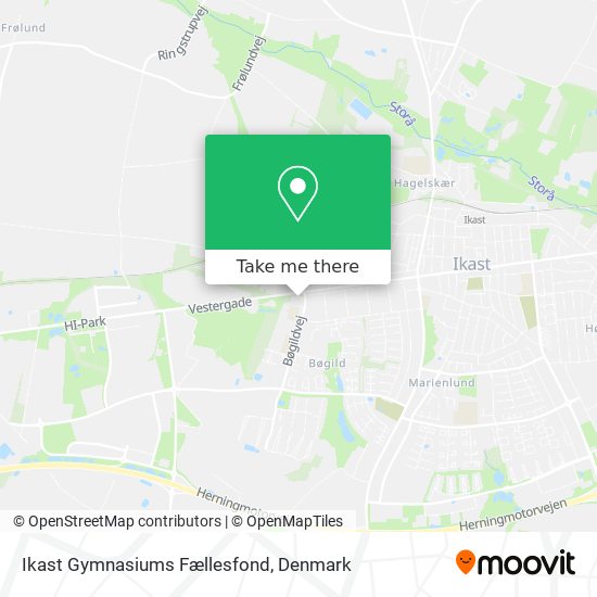 Ikast Gymnasiums Fællesfond map
