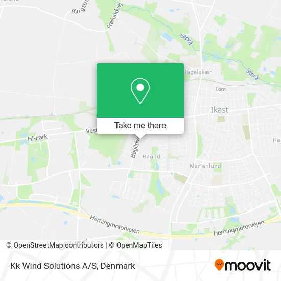 Kk Wind Solutions A/S map