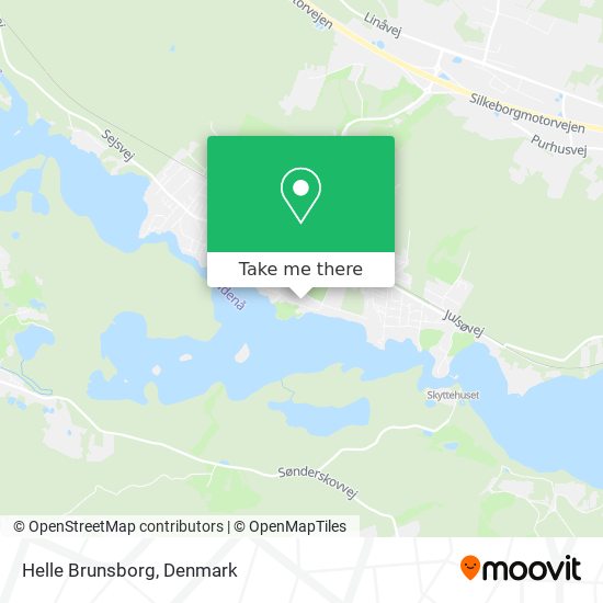 Helle Brunsborg map