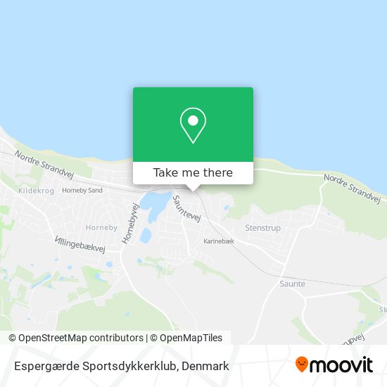 Espergærde Sportsdykkerklub map