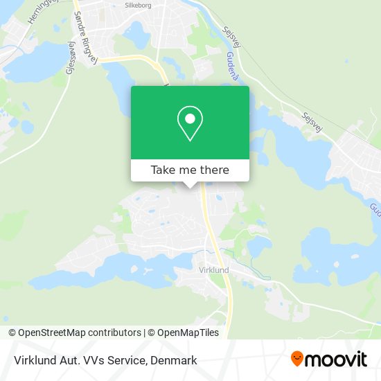 Virklund Aut. VVs Service map