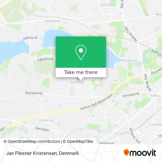 Jan Plesner Kristensen map