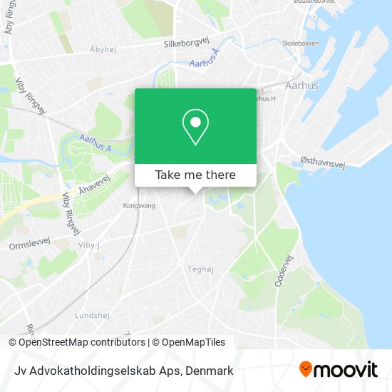 Jv Advokatholdingselskab Aps map