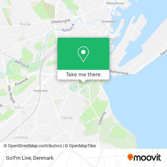 Go'Fm Live map