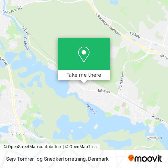 Sejs Tømrer- og Snedkerforretning map