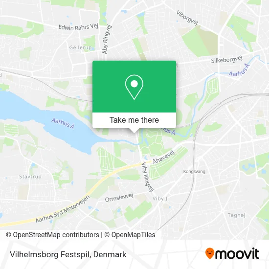 Vilhelmsborg Festspil map