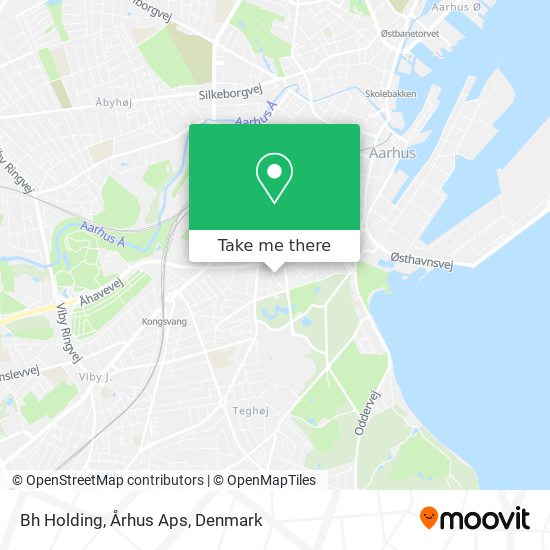 Bh Holding, Århus Aps map