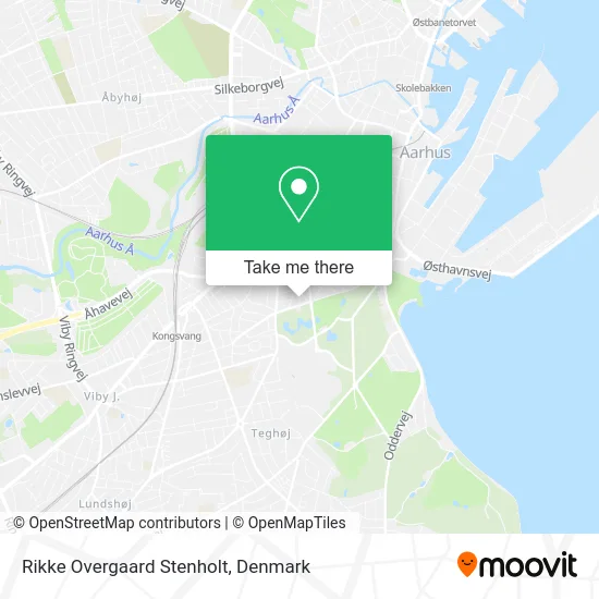 Rikke Overgaard Stenholt map